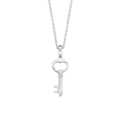 COLLIER ARGENT CLÉ CHAINE 45CM -Mode Bijoux Boutique resizedPt 0678c572b0d5597d2d4a6b5bd135754c