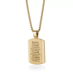 COLLIER PRIÈRE DE SÉRÉNITÉ