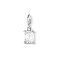 Thomas Sabo PENDENTIF CHARM PIERRE BLANCHE