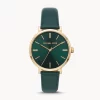 MONTRE MICHAEL KORS CUIR VERT FACE VERT