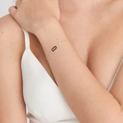 Ania Haie BRACELET À MAILLONS ARGENT ET ÉMAIL NOIR -Mode Bijoux Boutique resizedPt 3258450df9cddd25e4f75cb60d0e3bc4