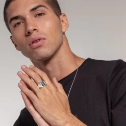 Thomas Sabo BAGUE BOUSSOLE NOIR -Mode Bijoux Boutique resizedPt 3bc412ad4910c19f6710515540190792