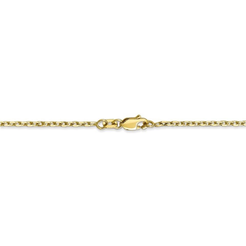 CHAINE FORCAT FACETTÉE 1.2 MM 14K JAUNE 3 CHAINE FORCAT FACETTÉE 1.2 MM 14K JAUNE – Image 3