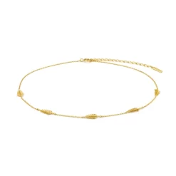 Ania Haie CHOKER FEUILLES PALMIER