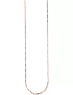 Thomas Sabo CHAÎNE CARRÉE ARRONDIE