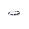 BRACELET S.STEEL BLEU-IP BILLES MIX