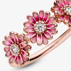 Pandora BAGUE TRIO MARGUERITES ROSES -Mode Bijoux Boutique resizedPt 5737c6ec2e0716f3d8a7a5c4e0de0d9a