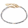 Coeur De Lion CL BRACELET ACIER PLJ CRISTAL FACET GRIS