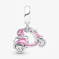 Pandora CHARM-PENDATIF SCOOTER ARGENT AVEC L'ÉMAIL ROSE -Mode Bijoux Boutique resizedPt 6251ec3a609cfd5ca986bd9972d20b7a 1
