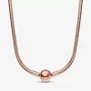 COLLIER A CHAINE SERPENTINE PANDORA MOMENTS