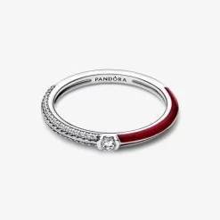 BAGUE DOUBLE PAVÉ ET ROUGE PANDORA ME -Mode Bijoux Boutique resizedPt 6ed94d74189ebcdb131007c4babee442 1