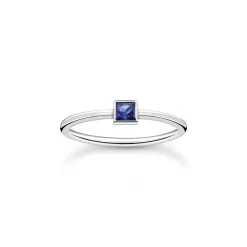Thomas Sabo BAGUE AVEC PIERRES BLEUES