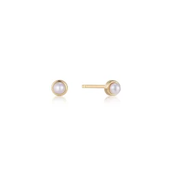 Ania Haie BOUCLES FIXES COLLET ARG PL 14KJ PERLE