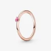 Pandora BAGUE SOLITAIRE ROSE
