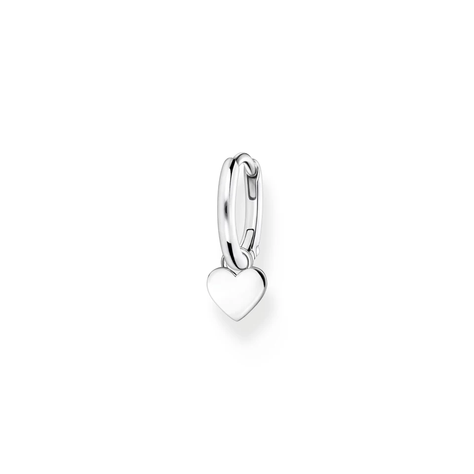 Thomas Sabo BOUCLE D'OREILLE UNIQUE AVEC PENDANT D'UN COEUR 2 Thomas Sabo BOUCLE D'OREILLE UNIQUE AVEC PENDANT D'UN COEUR – Image 2