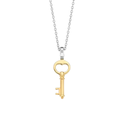 COLLIER CLÉ 2 TONS -Mode Bijoux Boutique resizedPt 8466f9ace6a9acbe71f75762ffc890f1 1