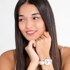 Thomas Sabo TS MONTRE PLR LUN CZ BR SS MECHE+BR CUIR -Mode Bijoux Boutique resizedPt 91f9fec9b080c74297a55c392b5f40a4