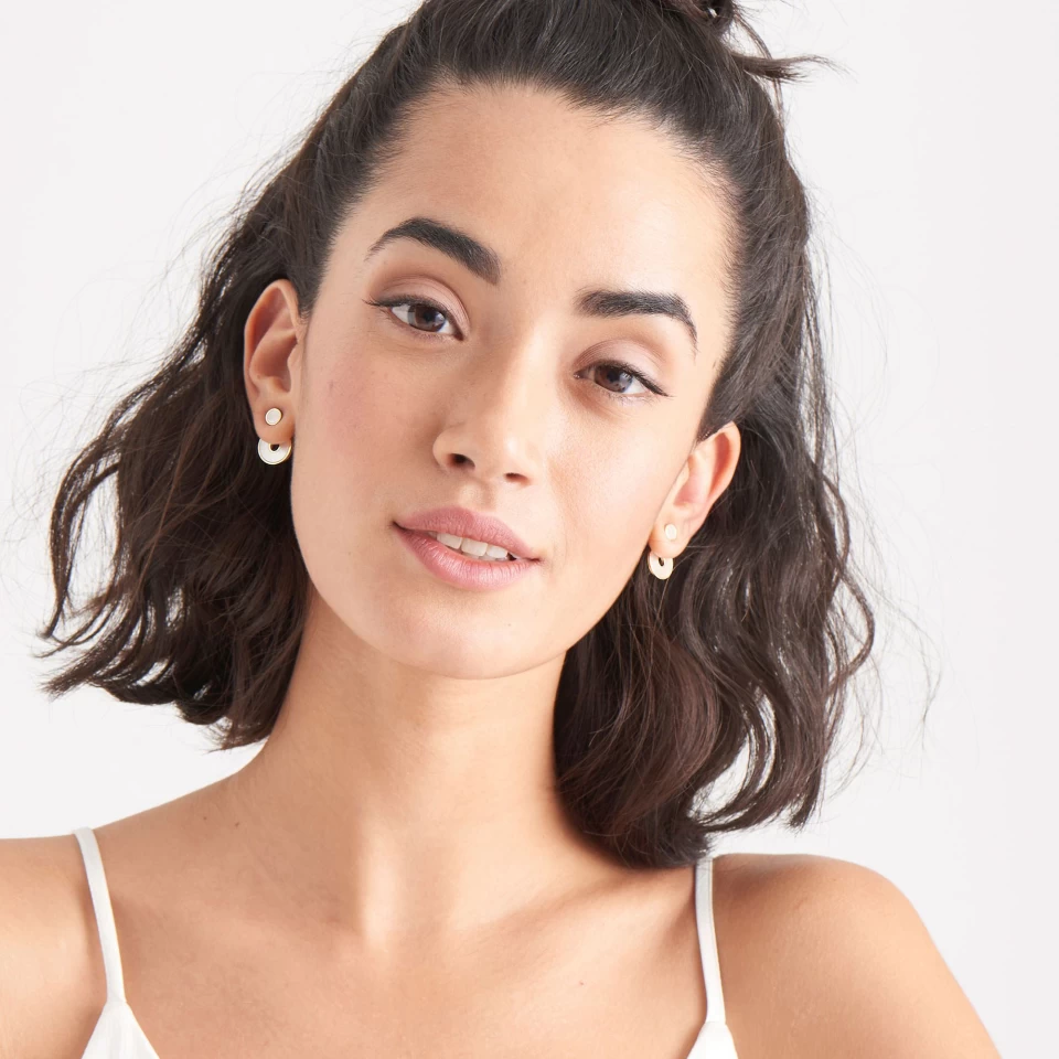 Ania Haie BOUCLES DORÉ NACRÉ 4 Ania Haie BOUCLES DORÉ NACRÉ – Image 4