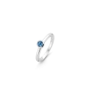 BAGUE CRISTAL BLEU