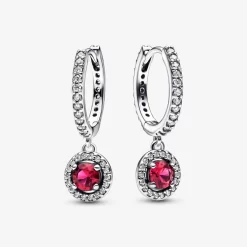 Pandora CRÉOLES SCINTILLANTES ROUGES ARG CZ -Mode Bijoux Boutique resizedPt a819d06508519977b9bc88e9f00837ca 1