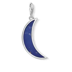Thomas Sabo T SABO PENDANT LUNE BLEU FONCÉ ARG