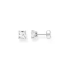 Thomas Sabo BOUCLES D'OREILLES FIXES ARGENT CZ