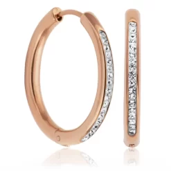 HUGGIES 20MM SS PL ROSE CZ INCOL