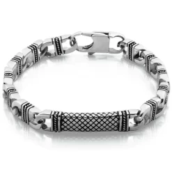 BRACELET MOTIF TREILLIS