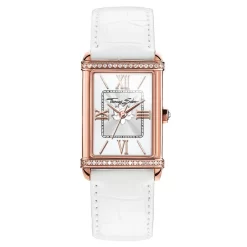 Thomas Sabo TS RECT SS PL R FOND CREME CZ CUIR BLANC