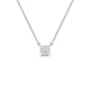 MALO COLLIER PENDENTIF FLEURE DIAMANT LABORATOIRE 10KB 10=0.10CT