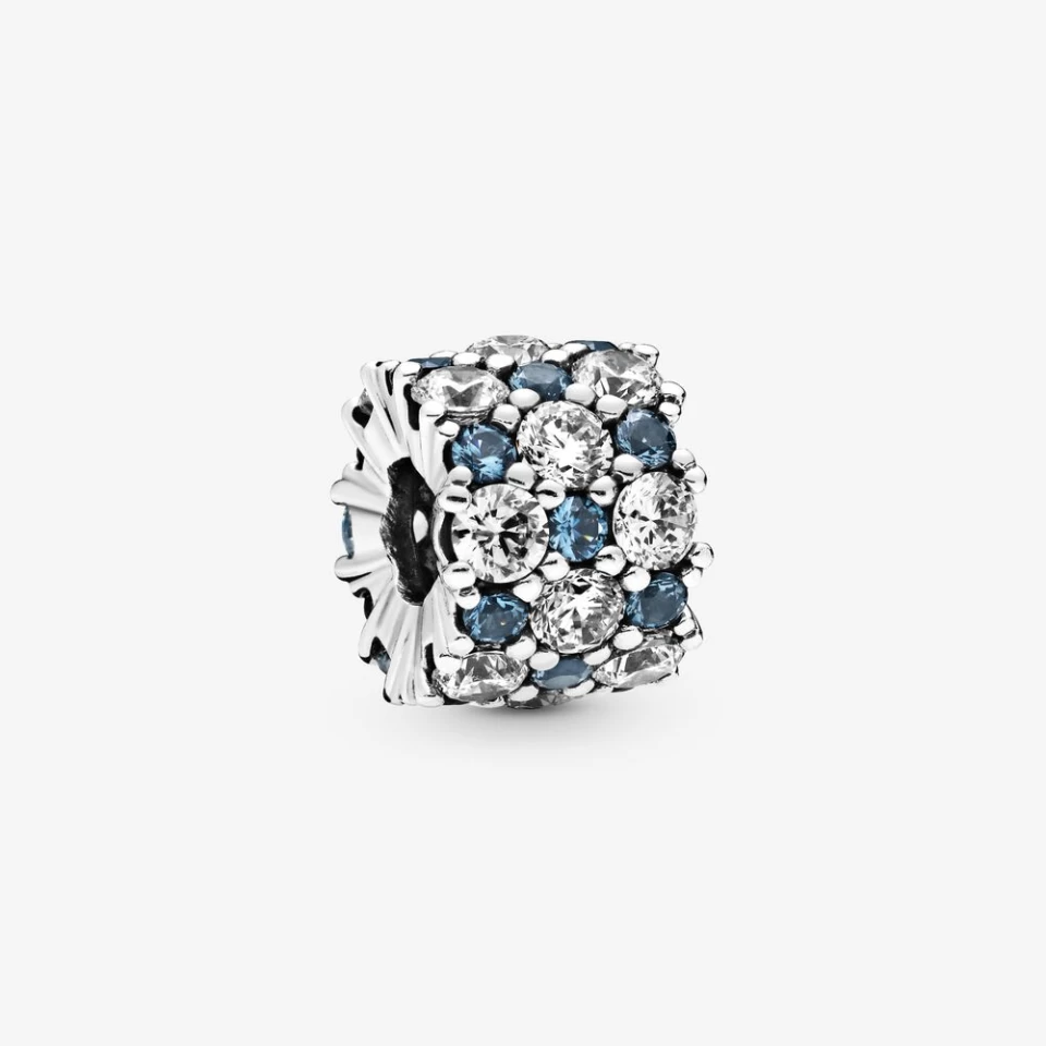 Pandora CHARM SCINTILLANT TRANSPARENT ET BLEU 2 Pandora CHARM SCINTILLANT TRANSPARENT ET BLEU – Image 2